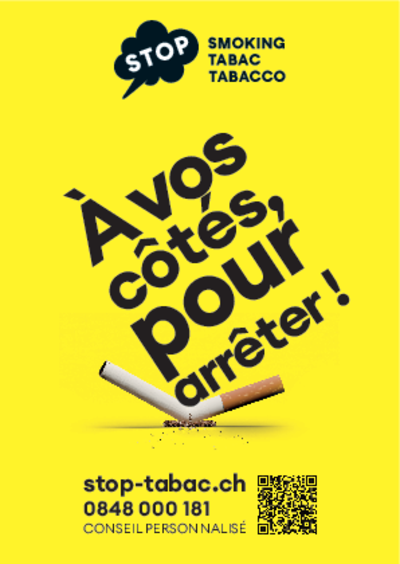 [Translate to Italiano:] Flyer stop-tabac A6: arrêter de fumer (cigarette)